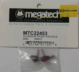 MEGATECH MTC22453 - ALUMINUM FRONT KNUCKLE ARM FOR MINI Z