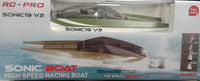 RC-PRO - SONIC 19 V2 - HIGH SPEED RACING BOAT WITH CATAMARAN STYLE HULL - GREEN