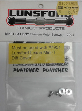 LUNSFORD TITANIUM # 7904 - MINIT-T FAT BOY TITANIUM SCREWS
