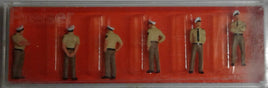 PREISER # 25107 - 'POLICEMEN WEARING SUMMER UNIFORM, GERMANY - 1:87/HO SCALE