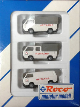 ROCO # 1566  - VW BUS SET 'HEITKAMP'- HO SCALE
