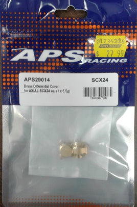APS RACING - APS29014 - BRASS DIFFERENTIAL COVER FOR AXIAL SCX24