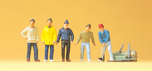 PREISER # 20261 - CIRCUS WORKERS - 1:87 SCALE