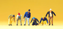 PREISER # 20263 - CIRCUS WORKERS - 1:87 SCALE