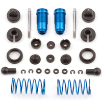 TEAM ASSOCIATED # 21216 - FT FRONT BLUE ALUMINUM SHOCK KIT