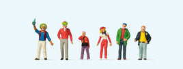 PREISER # 24642 - AT THE CARNIVAL PARADE (1) 1:87 SCALE