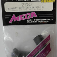 SERPENT # 2787 - EXHAUST ADAPTOR M21 MEDIUM