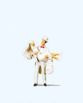 PREISER # 28029 - 'WEDDING COUPLE' - 1:87/HO SCALE