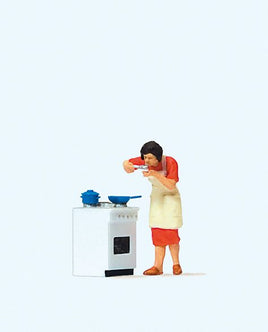 PREISER # 28137 - 'TASTING THE DINNER' - 1:87/HO SCALE