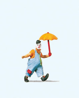PREISER # 29001 - 'CLOWN WITH UMBRELLA' - 1:87/HO SCALE