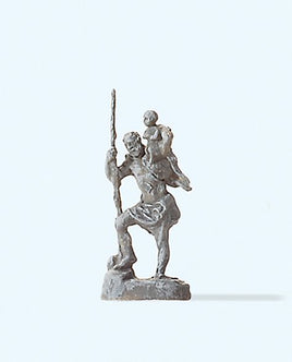 PREISER 29102 - 'STATUE OF SAINT CHRISTOPHER' - 1:87/HO SCALE