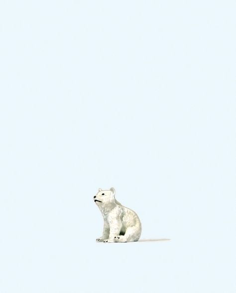 PREISER 29500 - 'YOUNG POLAR BEAR' - 1:87/HO SCALE | Hobbyplex