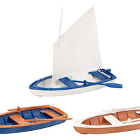 POLA # 333150 - ROWING/SAIL BOATS -  G SCALE