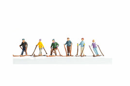 NOCH 36828 - SKIERS - N SCALE PLASTIC MODEL FIGURES