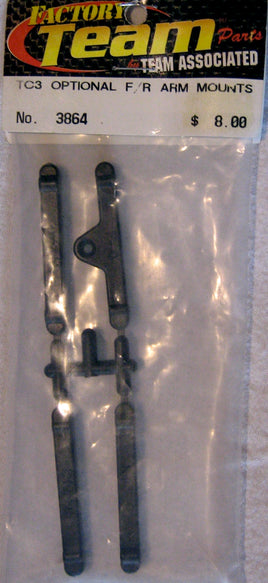 TEAM ASSOCIATED # 3864 -TC3 OPTIONAL F/R ARM MOUNTS