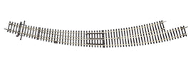 ROCO # 42476 - CURVED TURNOUT - LEFT - HO SCALE