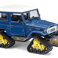 BUSCH 43038 - TOYOTA LAND CRUISER WITH TRACK DRIVE - 1:87 SCALE - PLASTIC MODEL VEHICLE