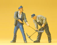 PREISER # 45007 - G SCALE FIGURES - "2 TRACK WORKERS"