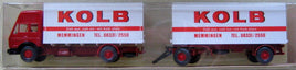 WIKING # 459 - MB TRUCK WITH TRAILER "KOLB"