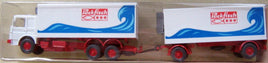 WIKING # 472 - MAN TRUCK WITH TRAILER "PACKFISCH"