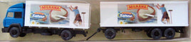 WIKING # 475 - IVECO TRUCK WITH TRAILER "MILKANA"