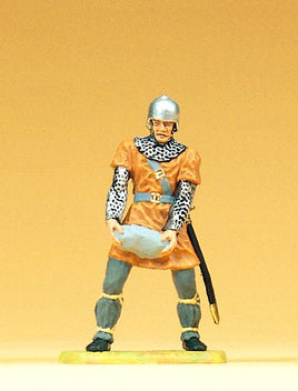 PREISER # 50931 - "NORMAN" CARRYING A STONE - 1:25 SCALE