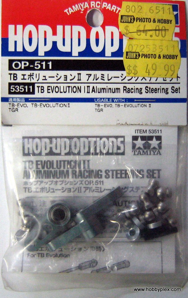 TAMIYA 53511 - TB EVOLUTION II ALUMINUM RACING STEERING SET