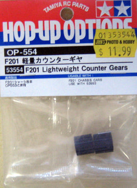 TAMIYA 53554 - F201 LIGHTWEIGHT COUNTER GEARS