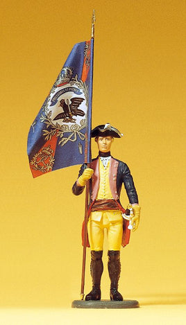 PREISER # 54117 - PRUSSIAN STANDARD-BEARER - 1:24 SCALE