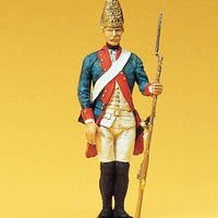 PREISER # 54126 - PRUSSION FUSILIER, STANDING. 1:24 SCALE