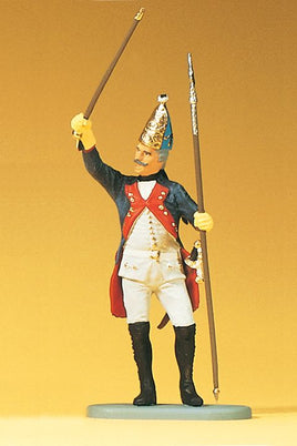 PREISER # 54151 - NON-COMMISSIONED OFFICER W/BATON - 1:24 SCALE