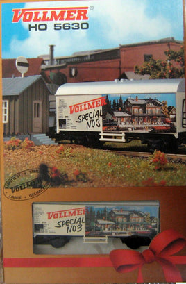 VOLLMER  5630 - WEIGHBRIDGE WITH MARKLIN CAR - HO SCALE MODEL KIT