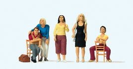 PREISER # 65361 -1:45 SCALE PLASTIC MODEL FIGURES -  ASSORTED