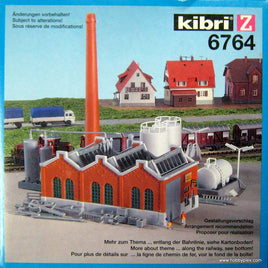 KIBRI # 6764 - FACTORY HALL WITH FUEL TANKS - Z Scale