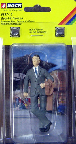 NOCH # 68574 - G SCALE FIGURE "BUSINESS MAN"