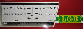 LGB # 4074-B02 "TIFFANY" REFRIGERATED CAR