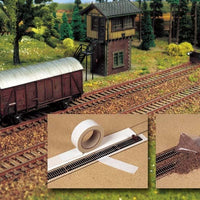 Busch 7091 - TRACK BASE WITH BALLAST - N Scale