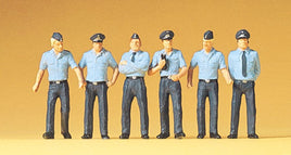 PREISER 72407 - "GERMAN AIR FORCE, SOLDIERS, SUMMER UNIFORM" 1:72 SCALE PLASTIC MODEL FIGURE