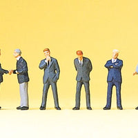 PREISER 75032 - "BUSINESSMEN" - 1:120 'TT' SCALE PLASTIC MODEL FIGURES