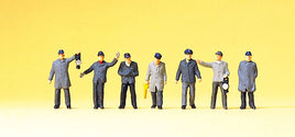 PREISER 75034 - "RAILWAY YARD WORKERS" - 1:120 'TT' SCALE PLASTIC MODEL FIGURES