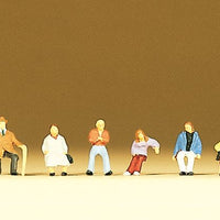 PREISER # 79054 - SEATED PERSONS - N scale