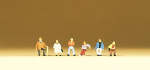 PREISER # 79054 - SEATED PERSONS - N scale
