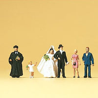 PREISER # 79057 - WEDDING GROUP - N SCALE FIGURES