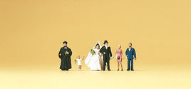 PREISER # 79057 - WEDDING GROUP - N SCALE FIGURES