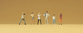 PREISER # 79085 - SPECTATORS - N SCALE FIGURES