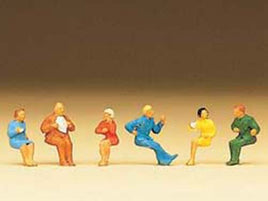 PREISER # 79103 - SEATED PERSONS - N scale