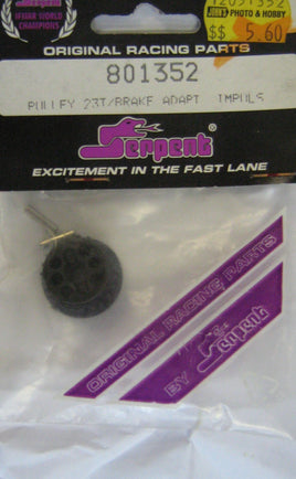 SERPENT # 801352 - PULLY/BRAKE ADAPT