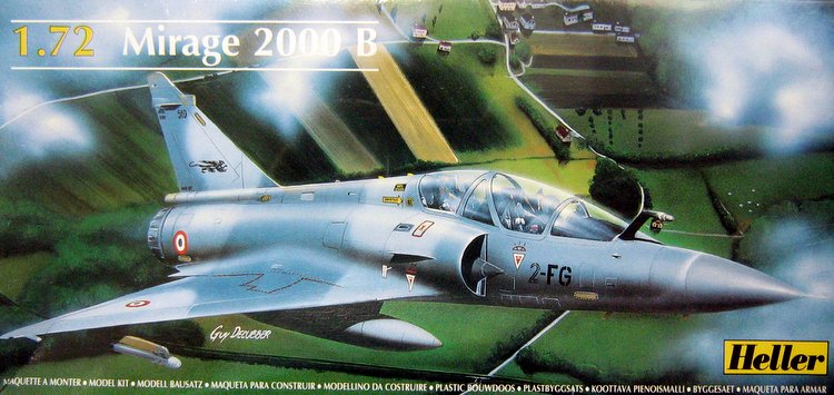 HELLER # 80322 - MIRAGE 2000 B KIT
