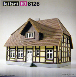 KIBRI # 8126 - HALF-TIMBERED HOUSE - HO Scale