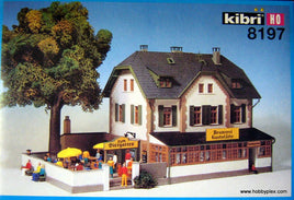 KIBRI # 8197 - BEER HOUSE WITH GARDEN - HO Scale